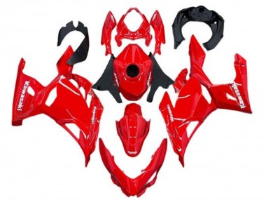 Cheap 2018-2024 Kawasaki Ninja 400 Motorcycle Fairings - Red