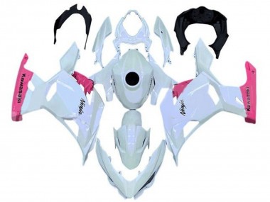 Cheap 2018-2024 Kawasaki Ninja 400 Motorcycle Fairings - Pearl White Pink