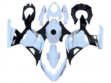 Cheap 2018-2024 Kawasaki Ninja 400 Motorcycle Fairing - White Black