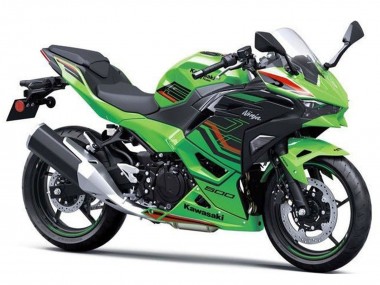 Cheap 2024-2025 Kawasaki Ninja 500 EX500R Motorcycle Fairings - Green Black Red