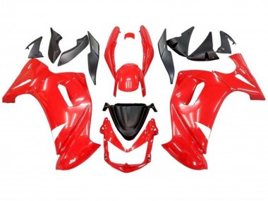 Cheap 2006-2008 Kawasaki Ninja 650 EX650 Motorcycle Fairings - Red Black