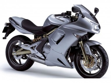 Cheap 2006-2008 Kawasaki Ninja 650 EX650 Motorcycle Fairings - Metallic Silver
