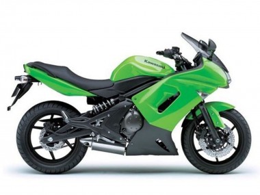 Cheap 2006-2008 Kawasaki Ninja 650 EX650 Motorcycle Fairings - Green Matte Black