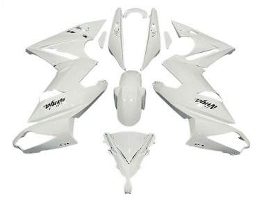 Cheap 2009-2011 Kawasaki Ninja 650 EX650 Motorcycle Fairings - White