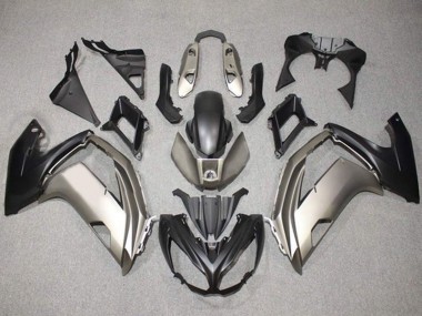 Cheap 2012-2016 Kawasaki Ninja 650 EX650 Motorcycle Fairings - Silver Matte Black