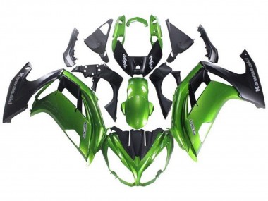 Cheap 2012-2016 Kawasaki Ninja 650 EX650 Motorcycle Fairing - Green Matte Black