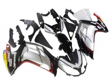 Cheap 2012-2014 Kawasaki Ninja ER6F Motorcycle Fairings - Silver Black Red Yellow