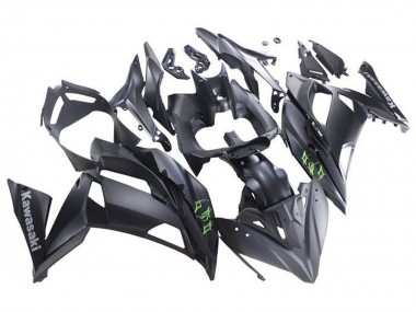 Cheap 2017-2019 Kawasaki Ninja 650 EX650 Motorcycle Fairings - Matte Black Green