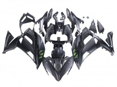 Cheap 2020-2024 Kawasaki Ninja 650 EX650 Motorcycle Fairings - Matte Black Green