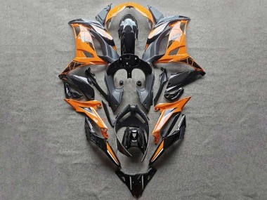 Cheap 2020-2024 Kawasaki Ninja 650 EX650 Motorcycle Fairings - Orange Black