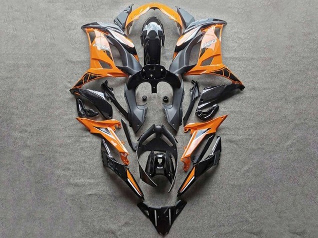 2020-2024 Kawasaki Ninja 650 EX650 Motorcycle Fairings - Orange Black