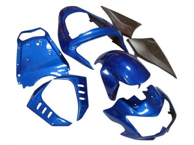Cheap 2003-2006 Kawasaki Z1000 Motorcycle Fairings - Blue Matte Black