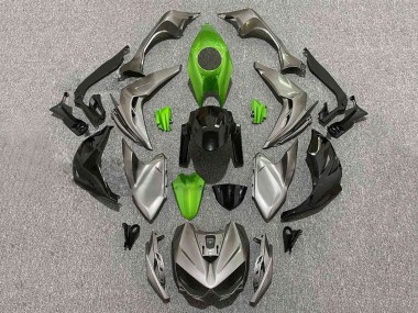 Cheap 2014-2019 Kawasaki Z1000 Motorcycle Fairings - Grey Green Black
