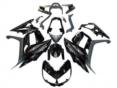 Cheap 2010-2016 Kawasaki Z1000SX Motorcycle Fairings - Glossy Black