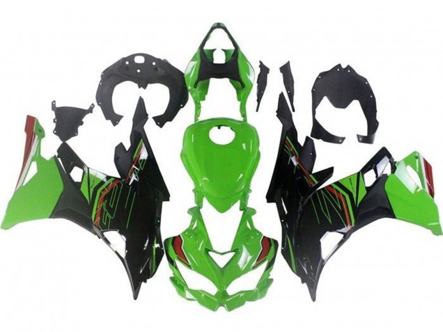 2019-2025 Kawasaki ZX25R ZX-25R Motorcycle Fairings - Green Black Red