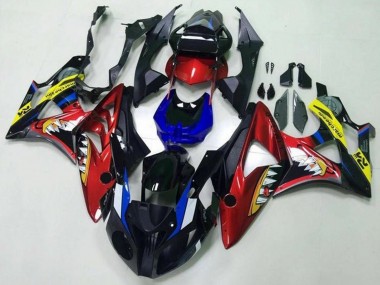 Cheap 2009-2014 BMW S1000RR Motorcycle Fairings - Red Blue Yellow Black Shark