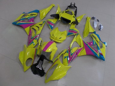 Cheap 2009-2014 BMW S1000RR Motorcycle Fairings - Yellow Pink Blue