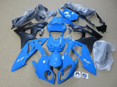 Cheap 2009-2014 BMW S1000RR Bike Fairings - Blue Matte Black