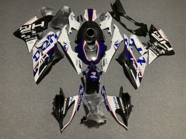 Cheap 2015-2016 BMW S1000RR Motorcycle Fairings - White Blue Black Tyco