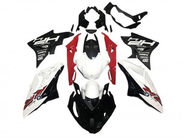 Cheap 2015-2016 BMW S1000RR Motorcycle Fairings - White Red Black HP RR