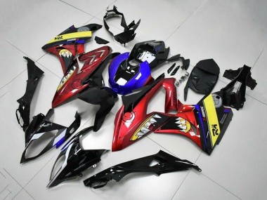 Cheap 2017-2018 BMW S1000RR Motorcycle Fairings - Yellow Blue Red Black Shark