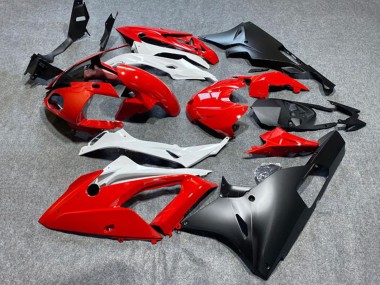 Cheap 2017-2018 BMW S1000RR Motorcycle Fairings - Red White Matte Black