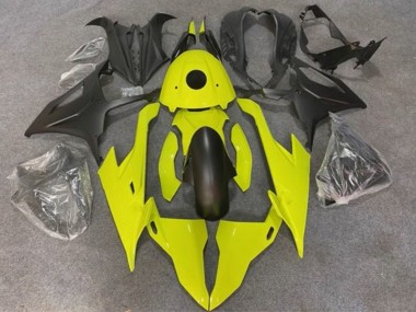 Cheap 2019-2022 BMW S1000RR Motorcycle Fairings - Neon Yellow Matte Black