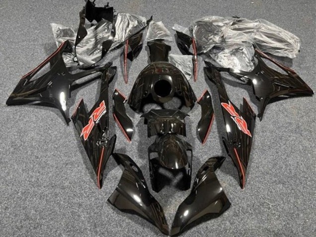 2019-2022 BMW S1000RR Motorcycle Fairings - Black Red