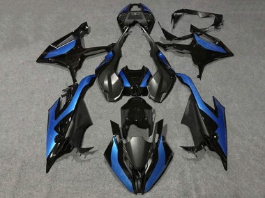 Cheap 2019-2022 BMW S1000RR Motorcycle Fairings - Black Metallic Blue