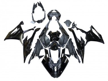 Cheap 2019-2022 BMW S1000RR Motorcycle Fairings - Glossy Black Matte Black