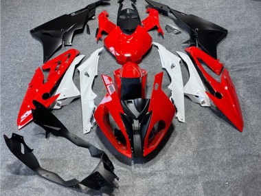 Cheap 2019-2022 BMW S1000RR Motorcycle Fairings - Red White Matte Black