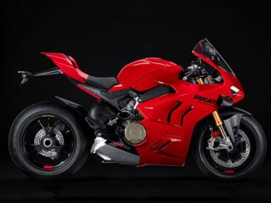Cheap 2022-2024 Ducati Panigale V4 V4S Motorcycle Fairings - Red