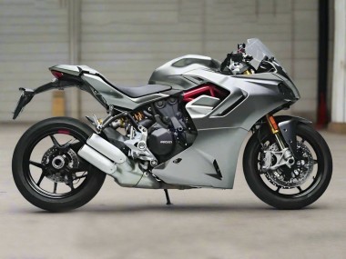 Cheap 2021-2024 Ducati 2021-2024 Ducati Supersport 950/950S Motorcycle Fairings - Silver