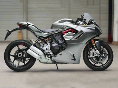 Cheap 2021-2024 Ducati 2021-2024 Ducati Supersport 950/950S Motorcycle Fairings - Silver