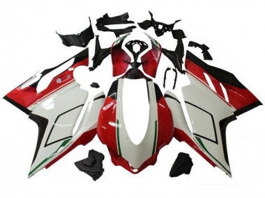 Cheap 2015-2020 Ducati 959/1299 Motorcycle Fairings - White Red Green Glossy Black