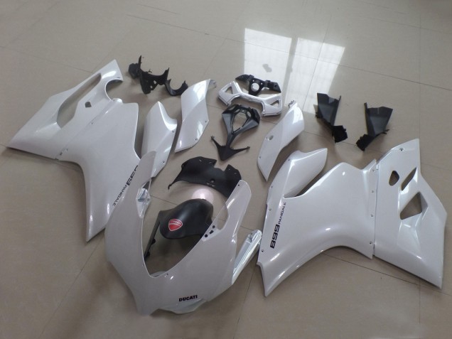 2011-2014 Ducati Panigale 899 Motorcycle Fairings - White