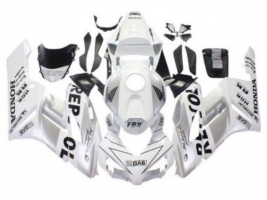 Cheap 2004-2005 Honda CBR1000RR Motorcycle Fairings - White Silver Black Repsol