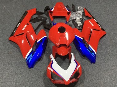 Cheap 2004-2005 Honda CBR1000RR Motorcycle Fairings - White Red Blue Motul