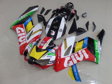 Cheap 2004-2005 Honda CBR1000RR Motorcycle Fairings - White Red Black Yellow Green Givi