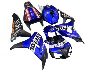 Cheap 2006-2007 Honda CBR1000RR Motorcycle Fairings - Blue White Red Matte Black Repsol
