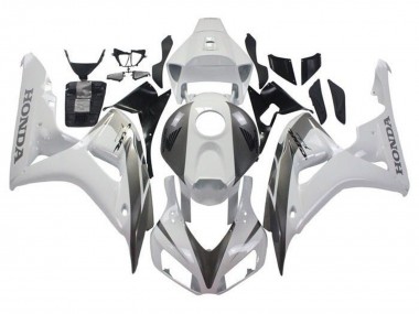 Cheap 2006-2007 Honda CBR1000RR Motorcycle Fairings - White Grey