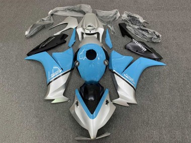 Cheap 2012-2016 Honda CBR1000RR Motorcycle Fairings - Light Blue Silver Black