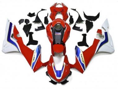 Cheap 2017-2023 Honda CBR1000RR Motorcycle Fairings - White Red Blue Gold
