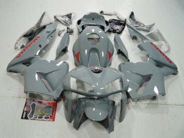 Cheap 2005-2006 Honda CBR600RR Motorcycle Fairings - Nardo Grey Red