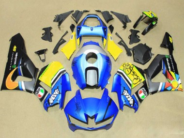 Cheap 2013-2023 Honda CBR600RR Motorcycle Fairings - Blue Yellow Matte Black Green Monster