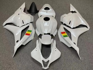 Cheap 2007-2008 Honda CBR600RR Motorcycle Fairings - White