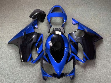 Cheap 2001-2003 Honda CBR600 F4i Motorcycle Fairings - Blue Glossy Black