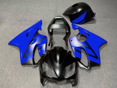 Cheap 2001-2003 Honda CBR600 F4i Motorcycle Fairings - Blue Matte Black