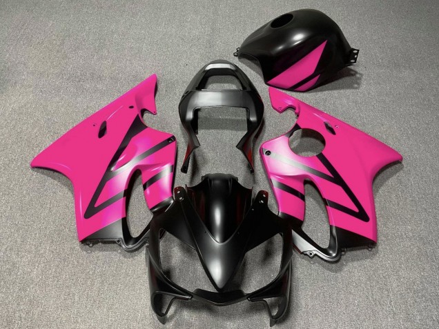 2001-2003 Honda CBR600 F4i Motorcycle Fairings - Pink Matte Black