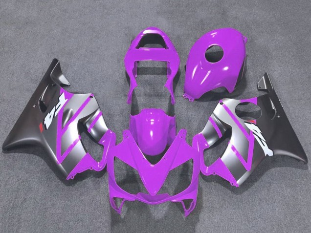 2001-2003 Honda CBR600 F4i Motorcycle Fairings - Silver Light Purple